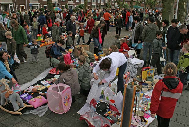 Koninginnedag Den Hoorn - 30 april 2008